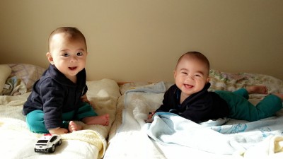 ９ヶ月。ころころ転がるように