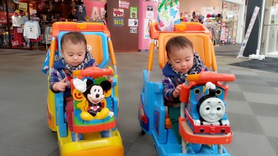 2歳。ほとんど気になってなかったはず。
