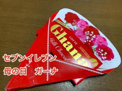 ガーナチョコレート母の日ブーケ